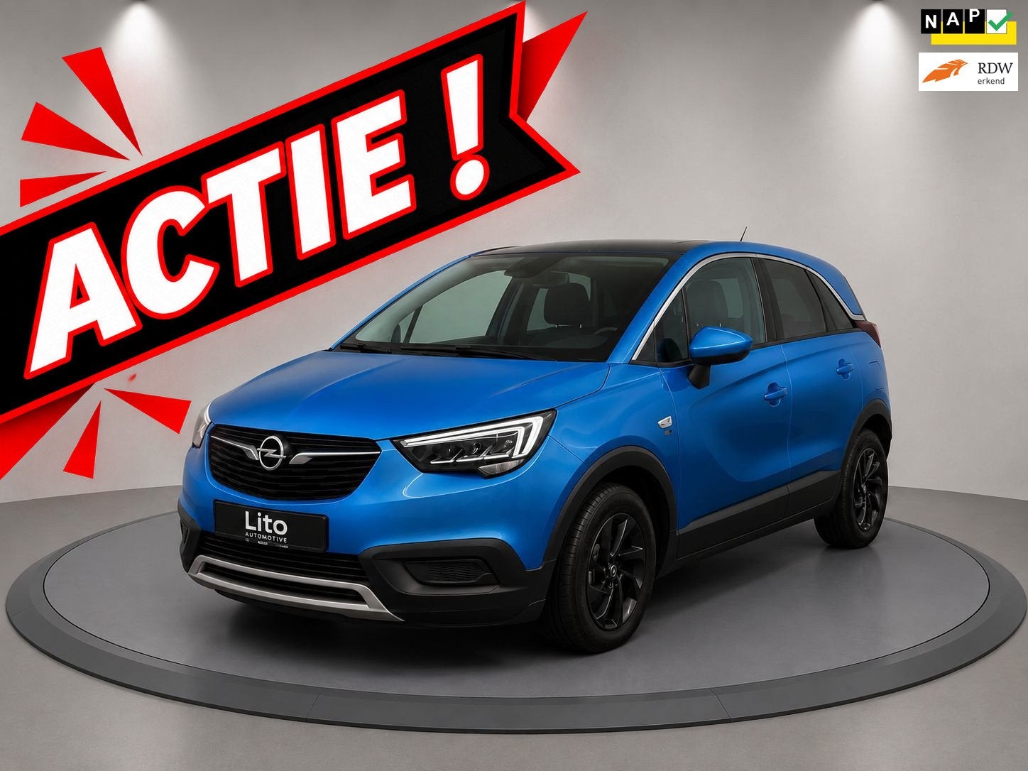 Opel Crossland X 1.2 Edition 2020|NAVI|NAP|AIRCO|CARPLAY|, Auto's, Voorwielaandrijving, 83 pk, Gebruikt, Euro 6