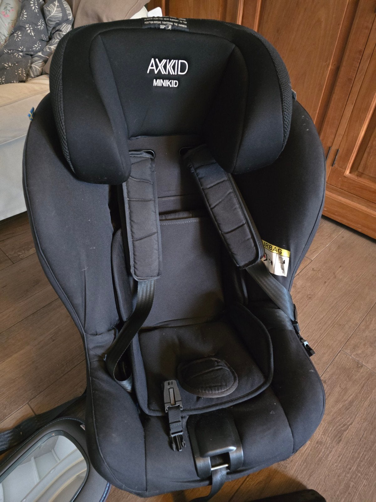 Axkid Minikid 2.0 autostoel met wig en spiegel, Kinderen en Baby's, Ophalen