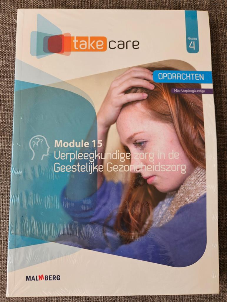 Take Care Module 15 Verpleegkundige Zorg MBO-Verpleegkunde, Ophalen of Verzenden, Gamma, Nieuw, MBO