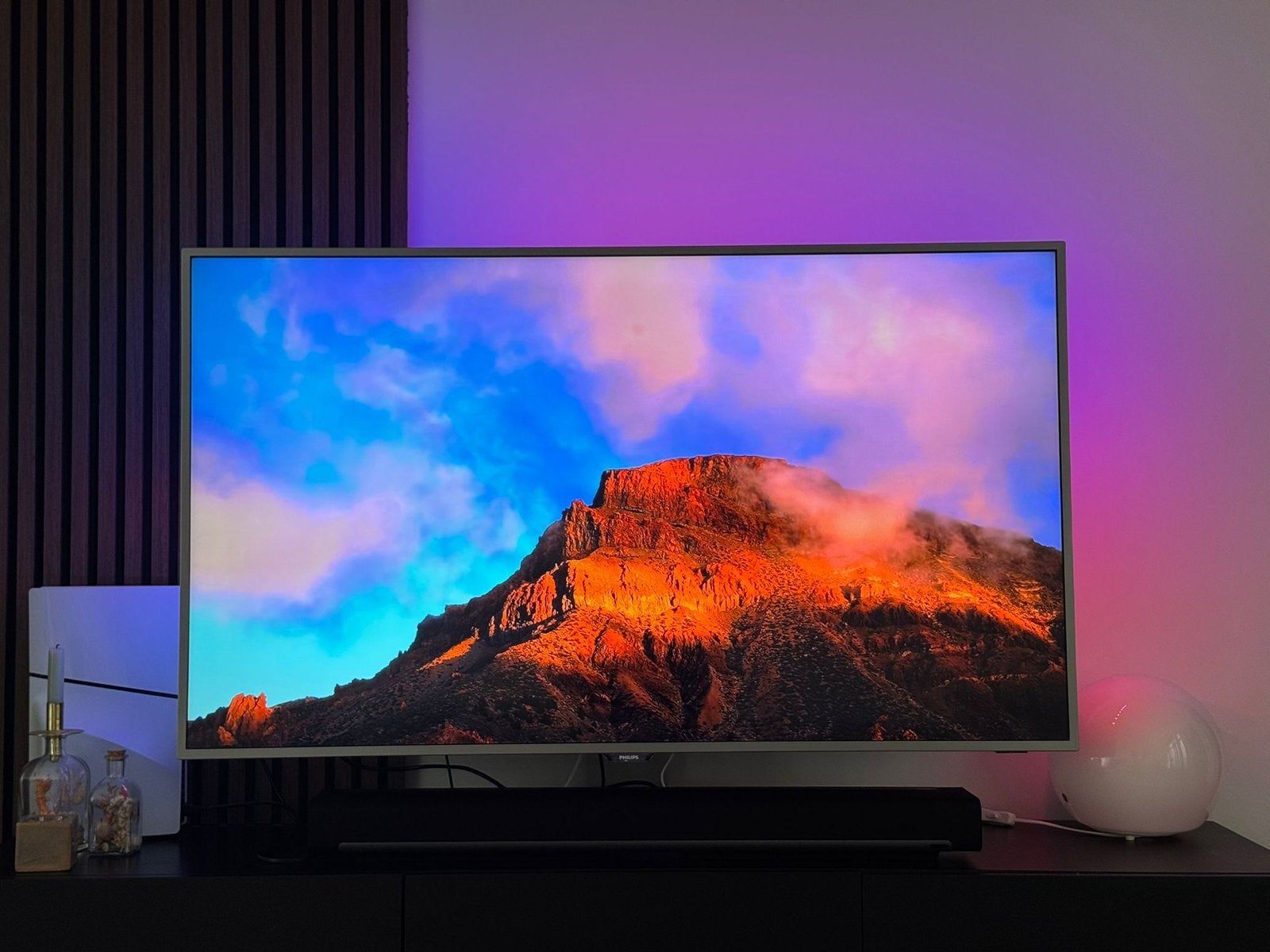 Philips 55 inch ambilight 4K android smart tv, Audio, Tv en Foto, Televisies, Philips, LED, 50 Hz, Ophalen of Verzenden