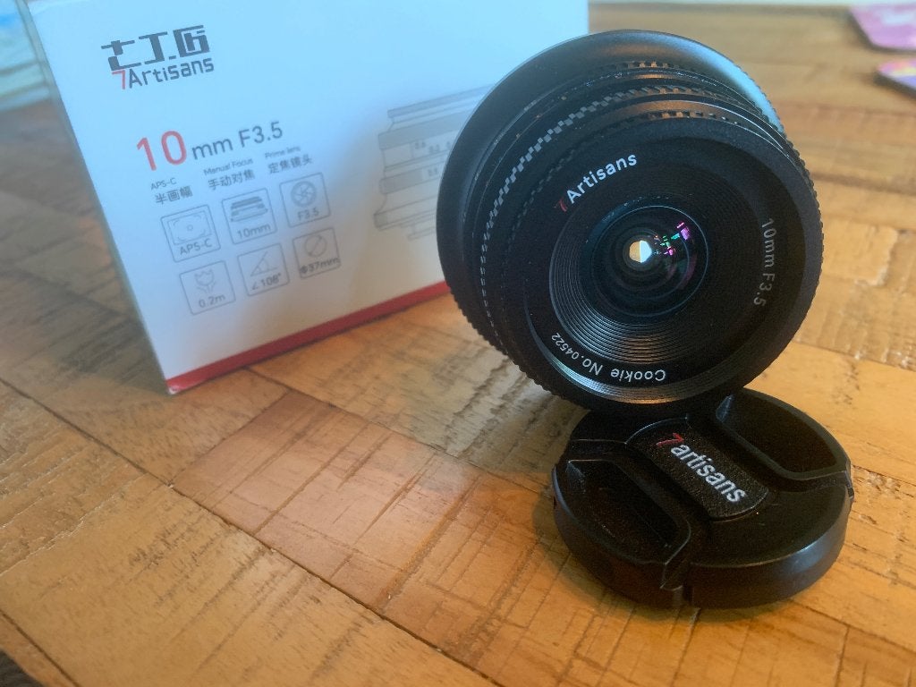 7artisans 10mm F3.5 Fuji X-mount, Overige merken, Zo goed als nieuw, Fujifilm X-mount, 10 mm