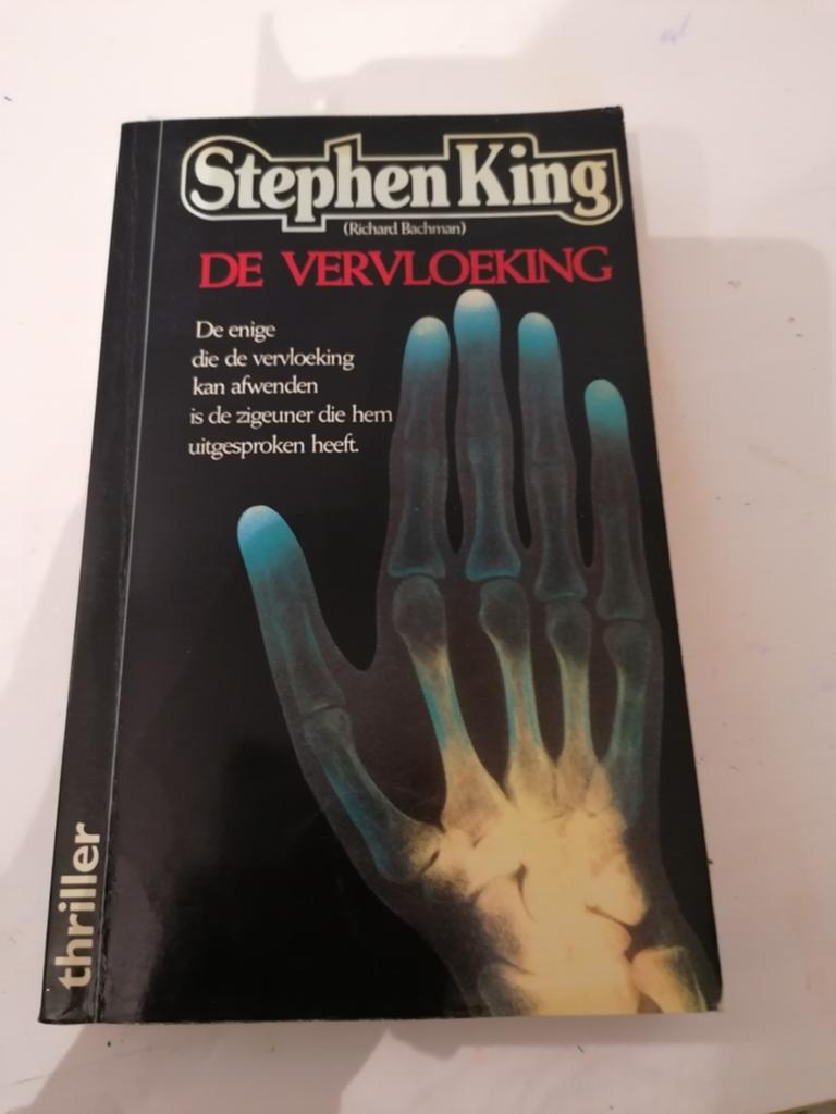 Stephen King (Richard Bachman) - De Vervloeking, Boeken, Fantasy, Gelezen, Ophalen of Verzenden