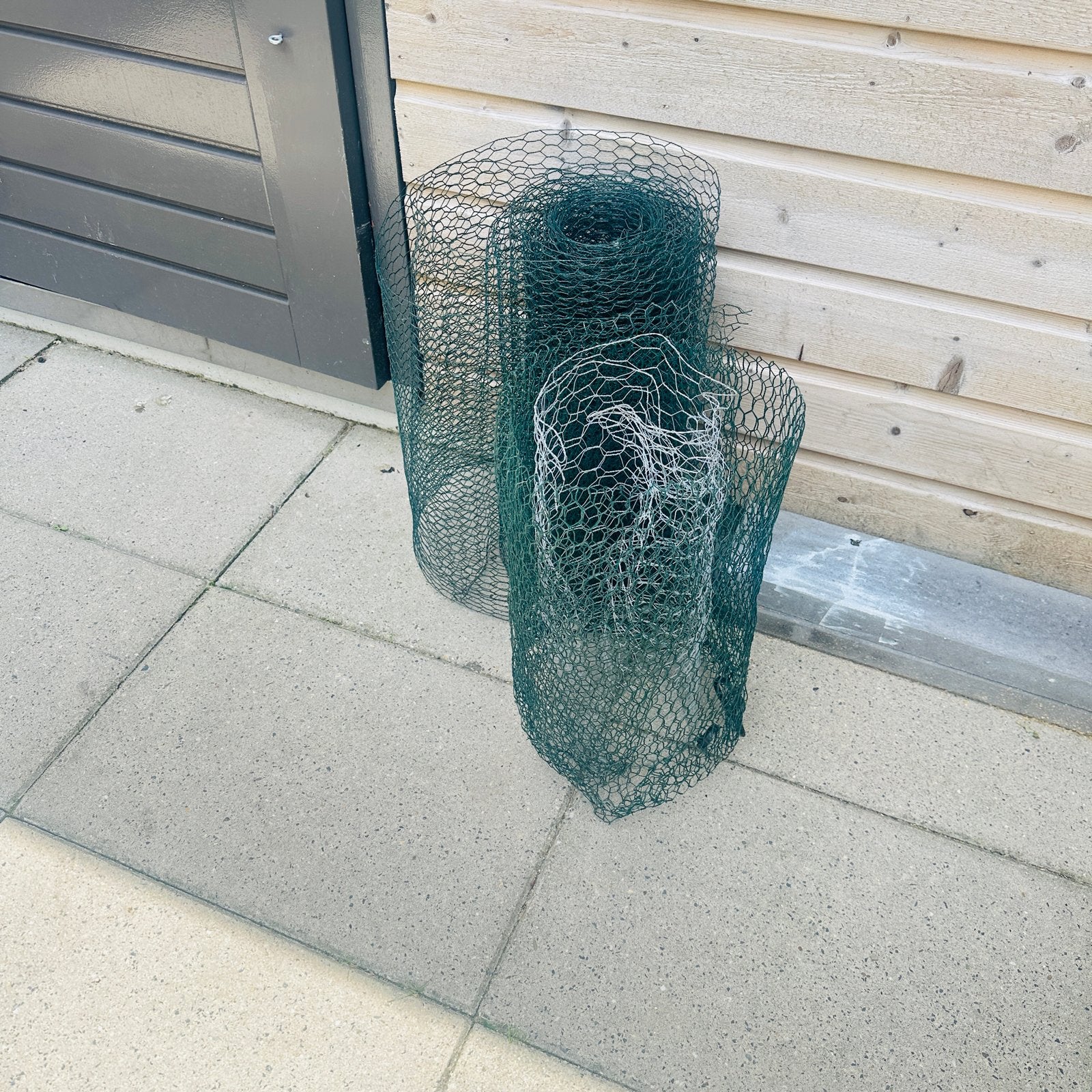 Groen gaas voor diverse toepassingen, Tuin en Terras, Ophalen of Verzenden, Gebruikt, 20 meter of meer, Gaas