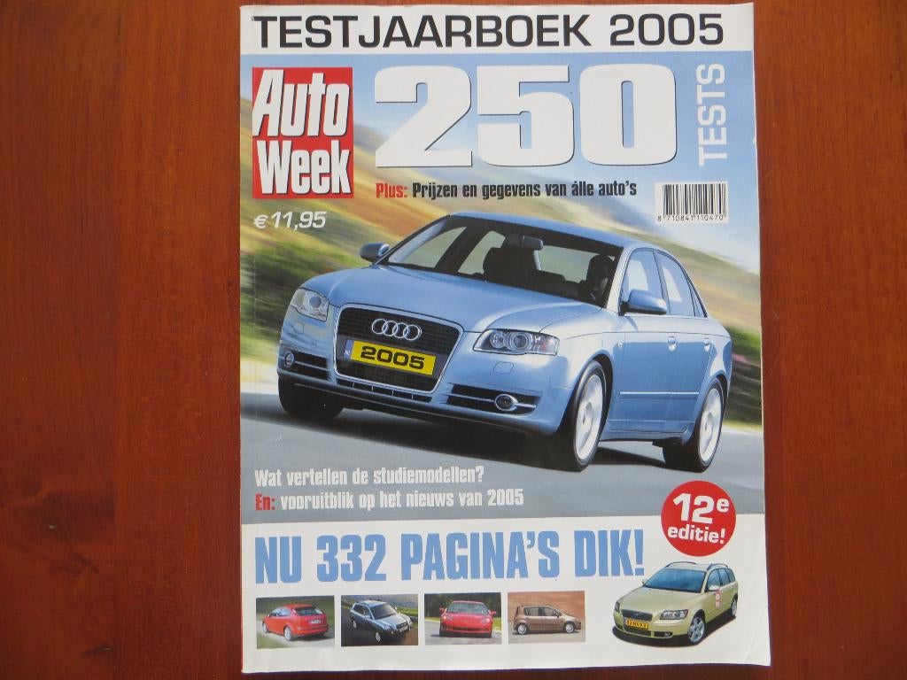 Autoweek Testjaarboek 2005: 250 tests, Boeken, Auto's | Boeken, Ophalen of Verzenden, Zo goed als nieuw, Algemeen