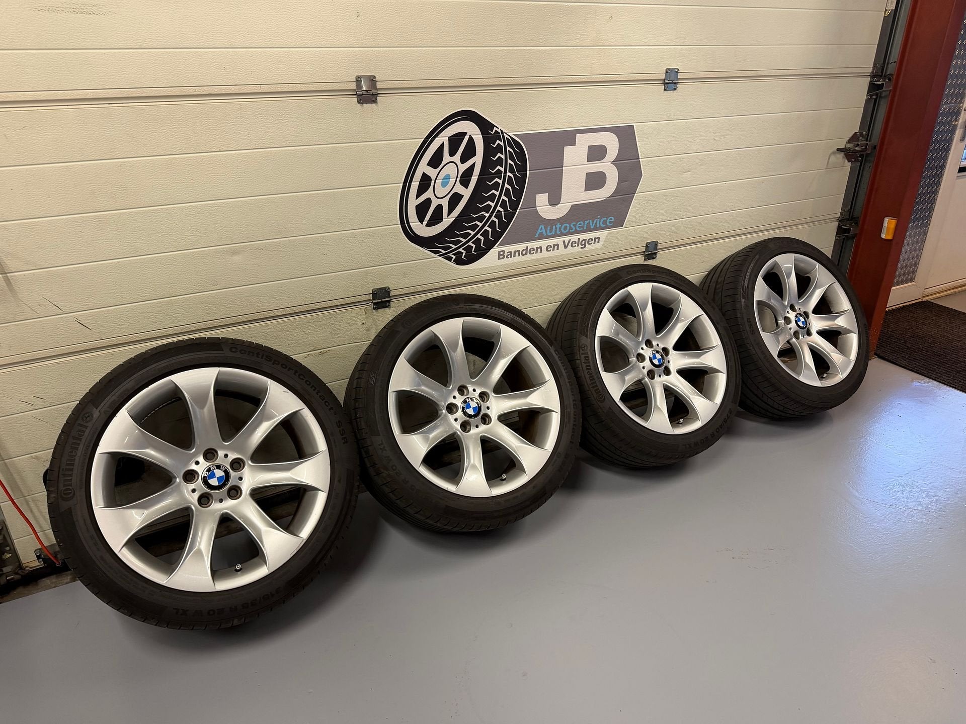 20inch Originele BMW Style 168 Breedset Velgen! X5 X6 T5 T6, Gebruikt, -, -, Banden en Velgen