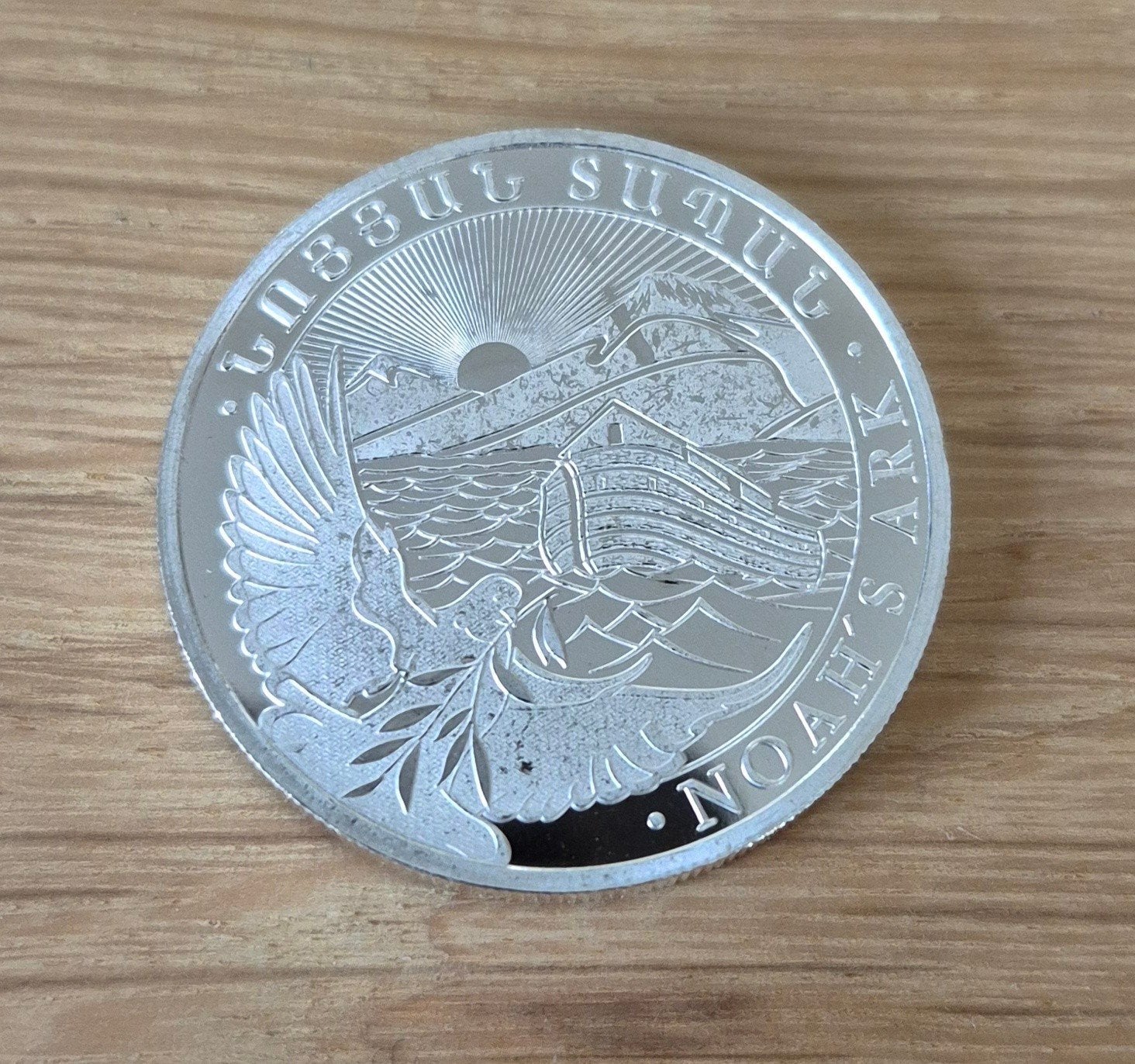 1/2 oz zilveren munt Noah's Ark 2026, Ophalen of Verzenden, Zilver