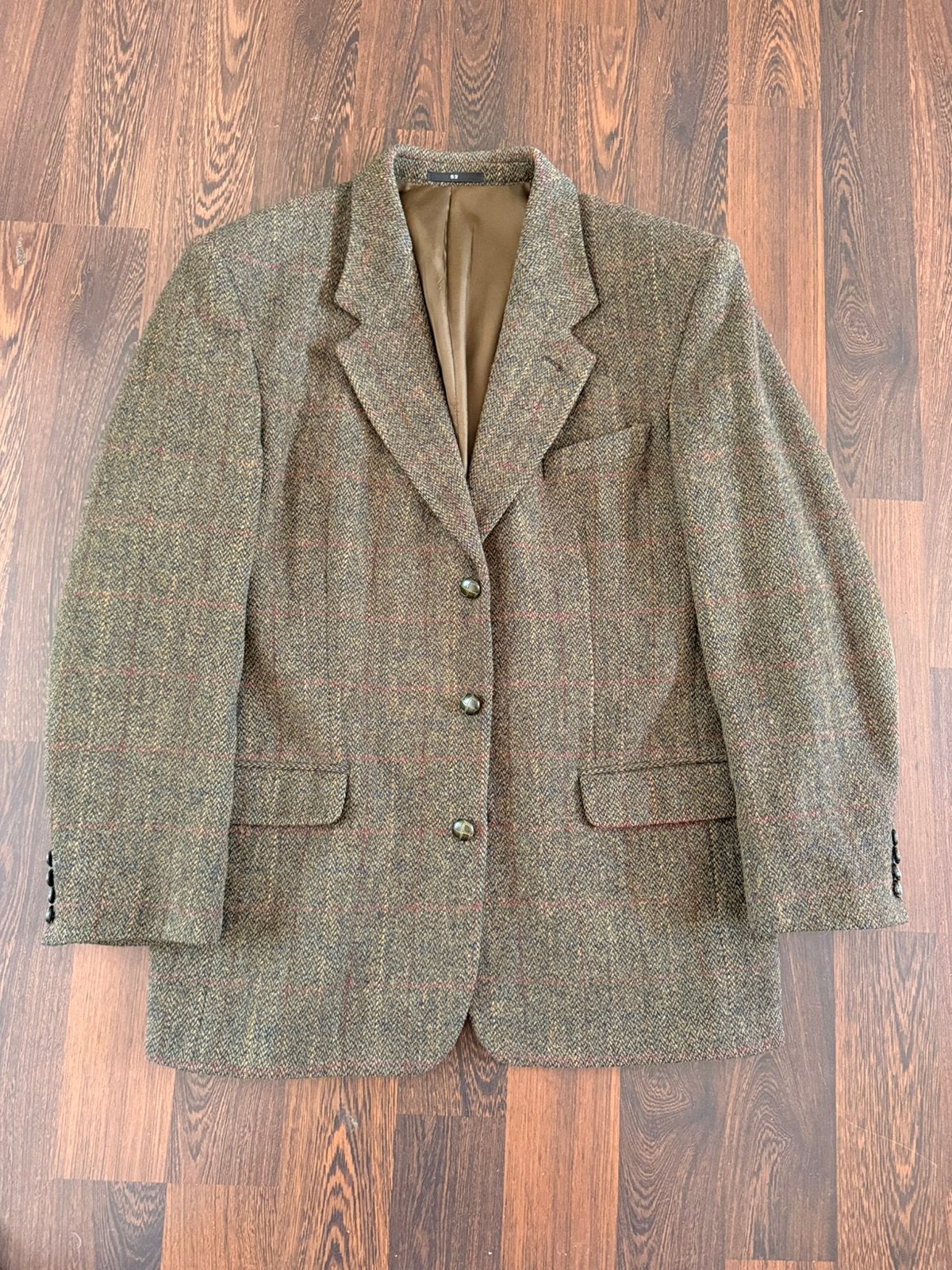 Harris Tweed wollen colbert L, Verzenden, Zo goed als nieuw, Maat 52/54 (L)