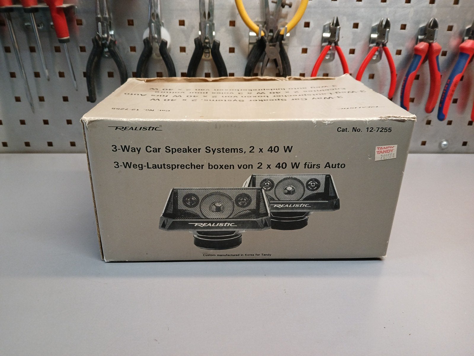 REALISTIC TANDY AUTOSPEAKERS, Ophalen of Verzenden, Nieuw