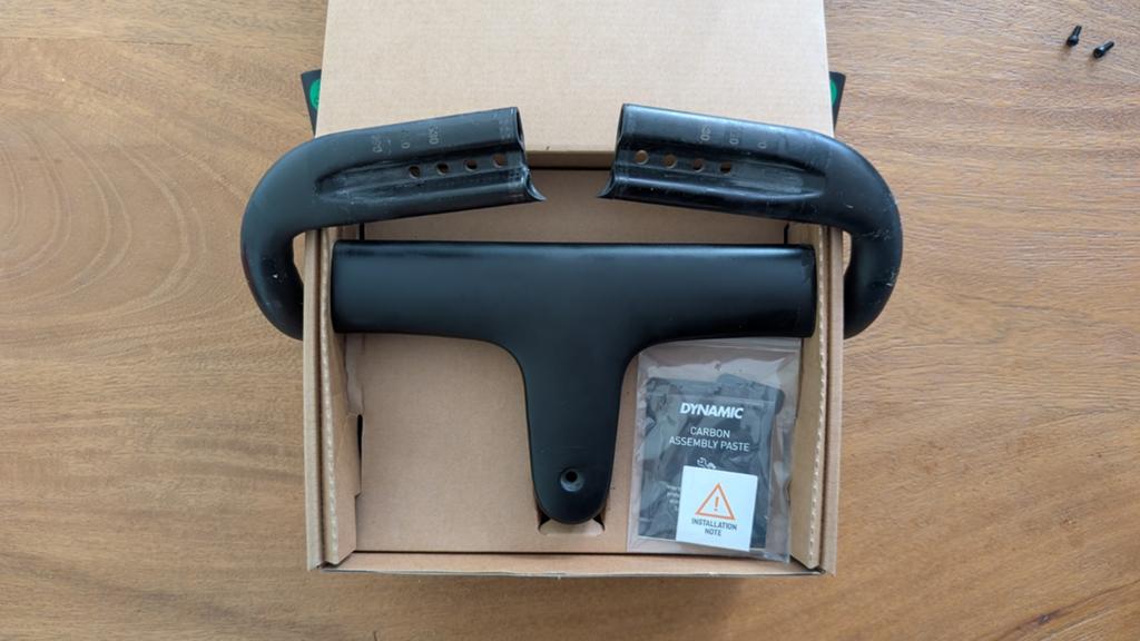 ≥ Canyon CP0018 Aerocockpit T-bar (100mm) en drops (maat L