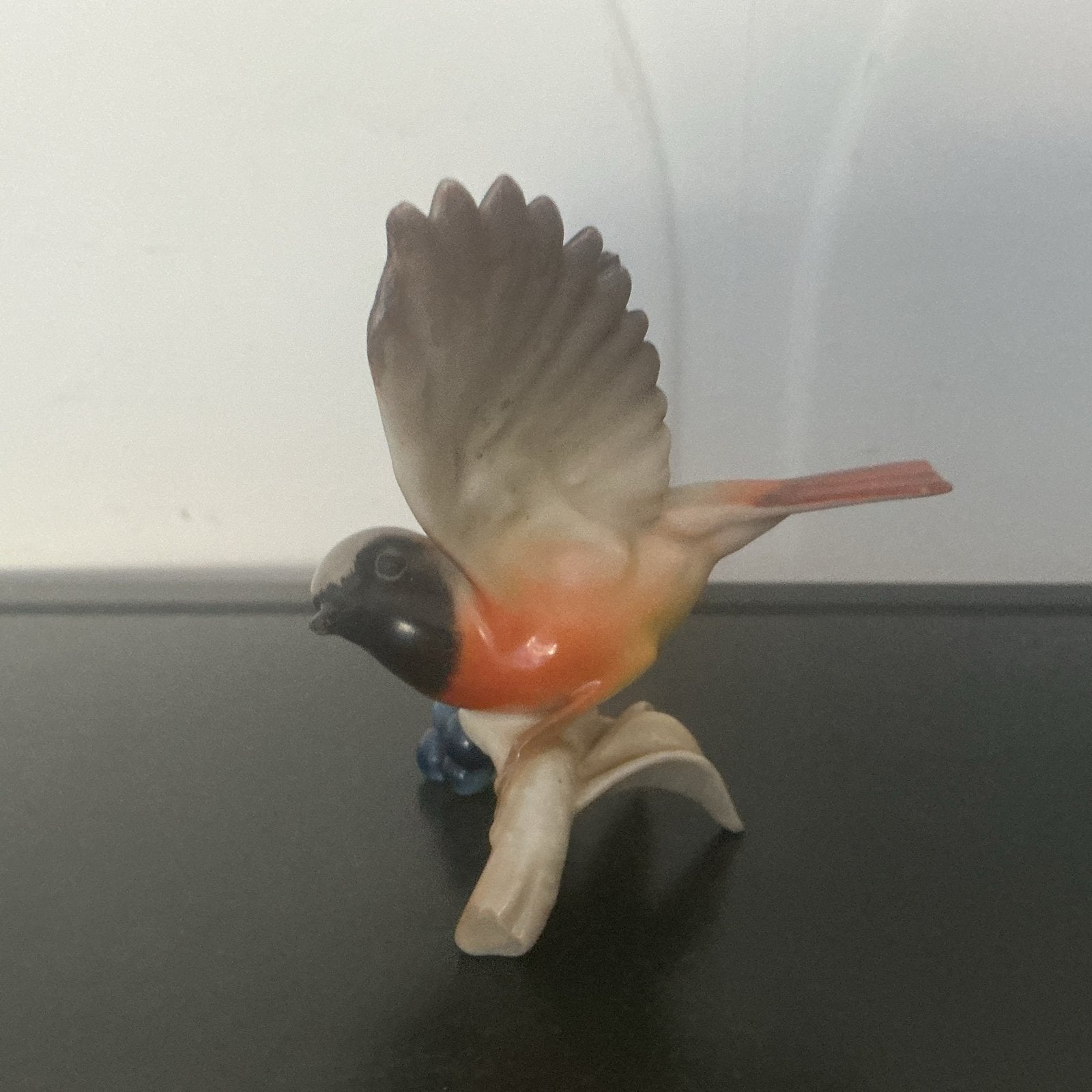 Vintage Porseleinen Vogelbeeldje - Duitsland 1914, Ophalen of Verzenden