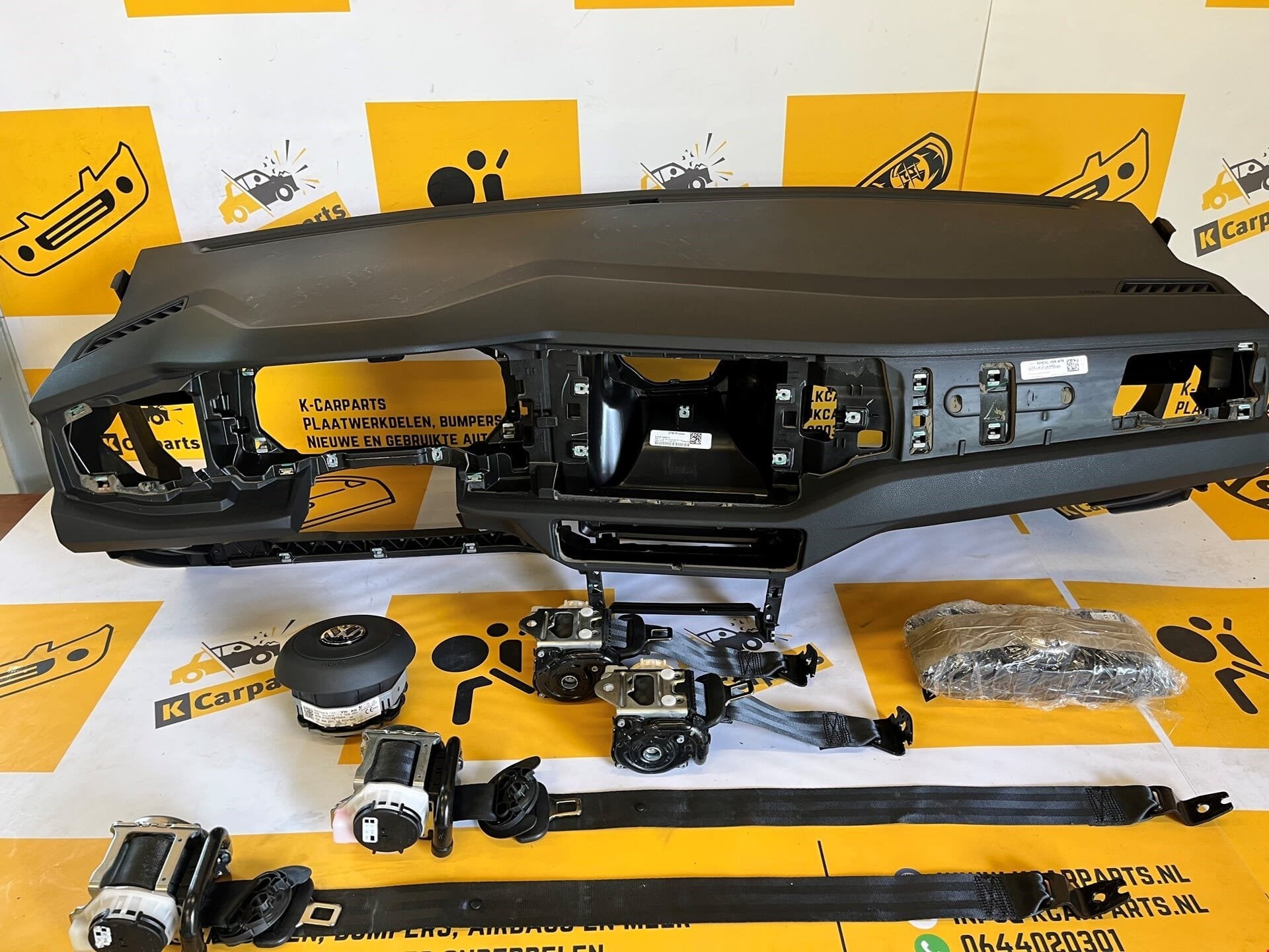 Airbag set Volkswagen polo 2G GTI R-Line 2017-2022 Dashboard, Info@fabrikant.eu, Ophalen of Verzenden, Fabrikant BV, Gebruikt