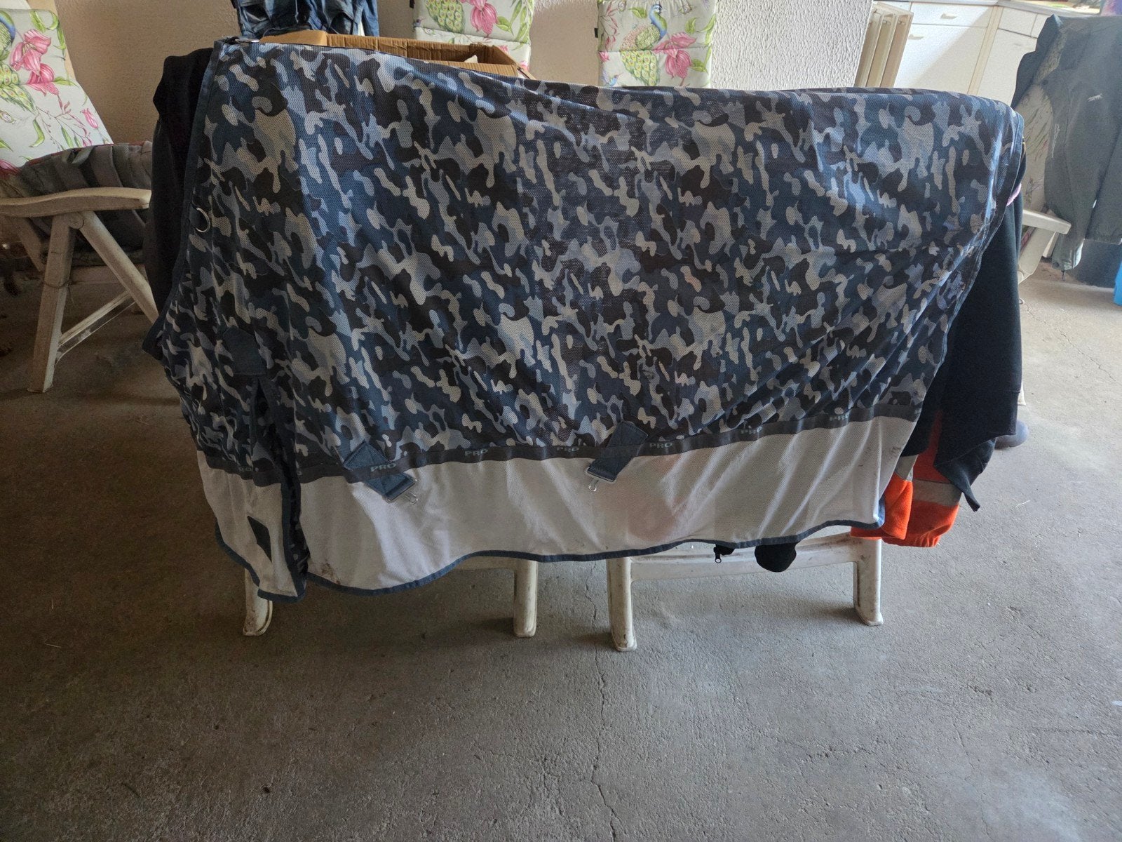 Vliegendeken HH mesh pro camo, Vliegendeken, Ophalen of Verzenden, Zo goed als nieuw, Harry's Horse