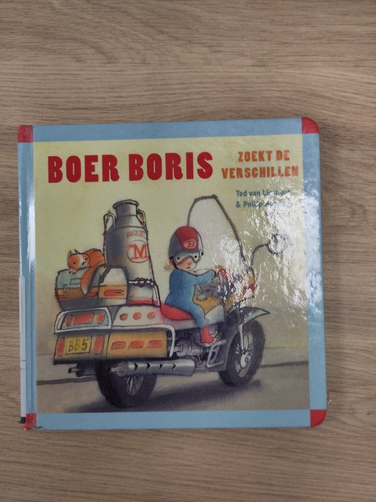 Boer Boris zoek de verschillen, Boeken, Gelezen, 3 tot 4 jaar, Ophalen of Verzenden, Ted van Lieshout & Philip Hopman