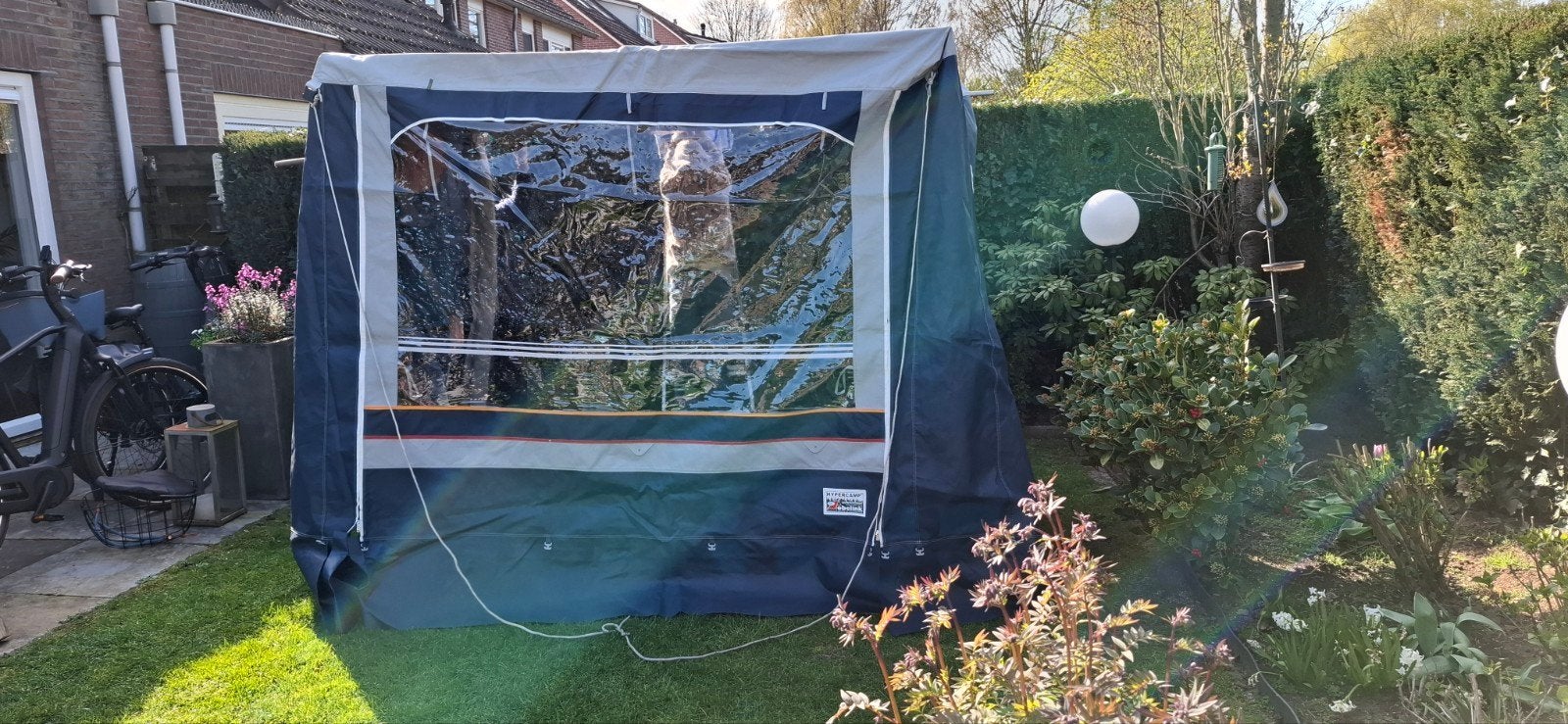 Hypercamp Obelink Voortent - Zo goed als nieuw, Ophalen, Zo goed als nieuw