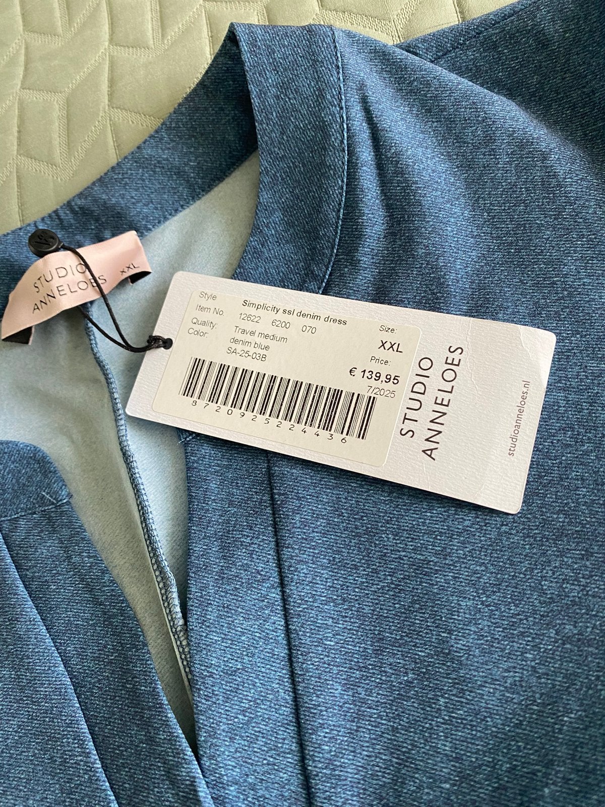 Nieuw Studio Anneloes jurk XXL, Blauw, Maat 42/44 (L), Nieuw, Ophalen of Verzenden