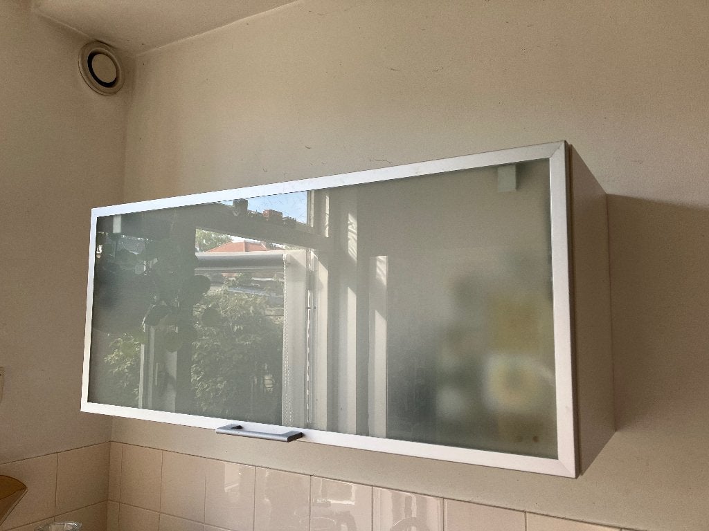 Wit keukenkastje, Ophalen, Gebruikt, Wit, 50 tot 100 cm