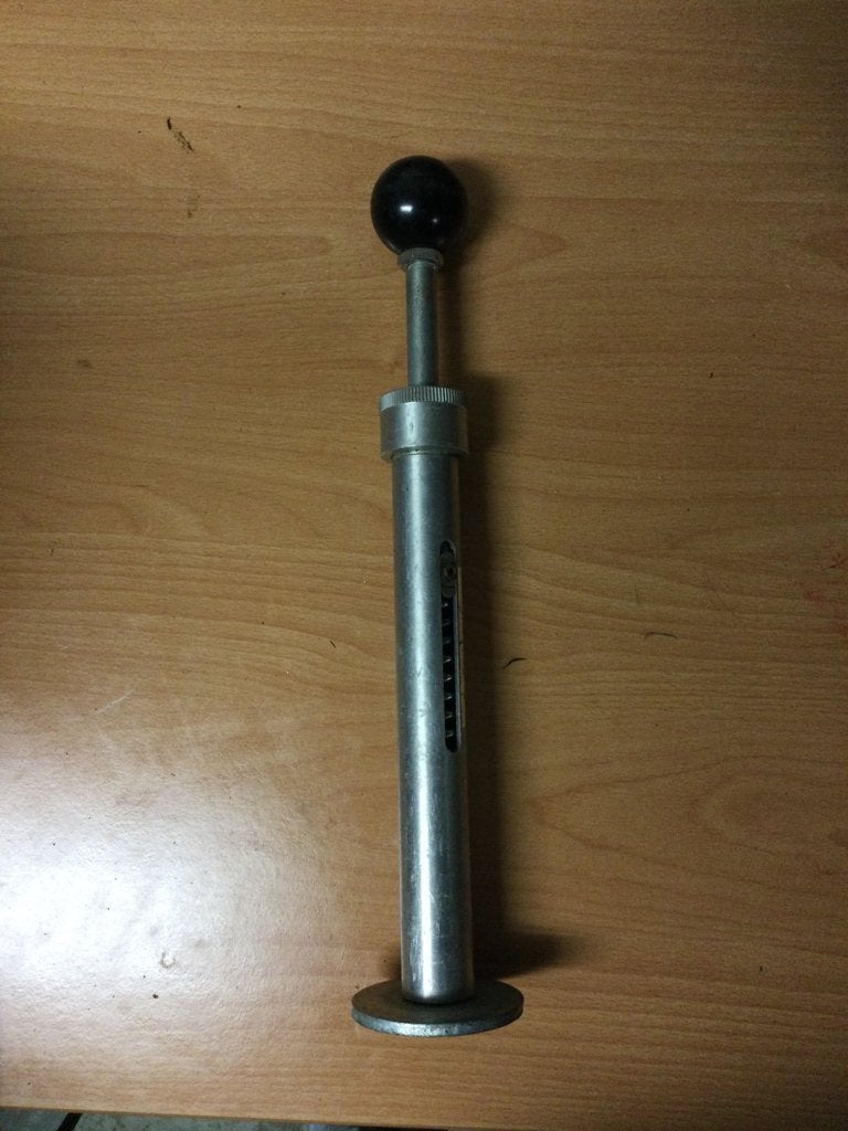 Kogeldrukmeter, Ophalen, Gebruikt