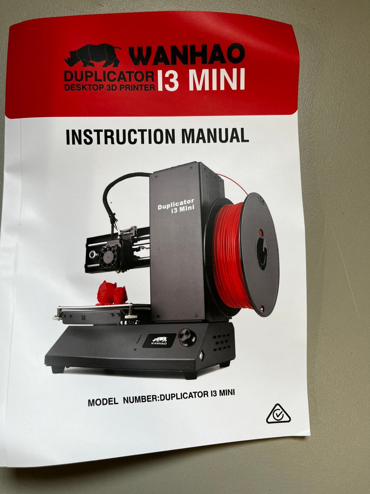 Wanhao Duplicator i3 Mini 3D-printer - Zo goed als nieuw, Computers en Software, 3D Printers, Zo goed als nieuw, Filament, Ophalen of Verzenden