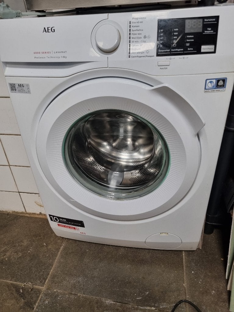 Wasmachine, Ophalen, Gebruikt