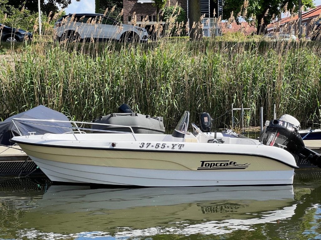 Zeer nette Topcraft 4.40  Suzuki 30 pk, Gebruikt, 4 m, Ophalen of Verzenden, 30 tot 50 pk
