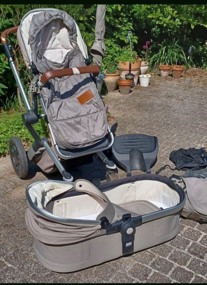 Joolz kinderwagen grijs, Gebruikt, Verstelbare duwstang, Ophalen, Kinderwagen