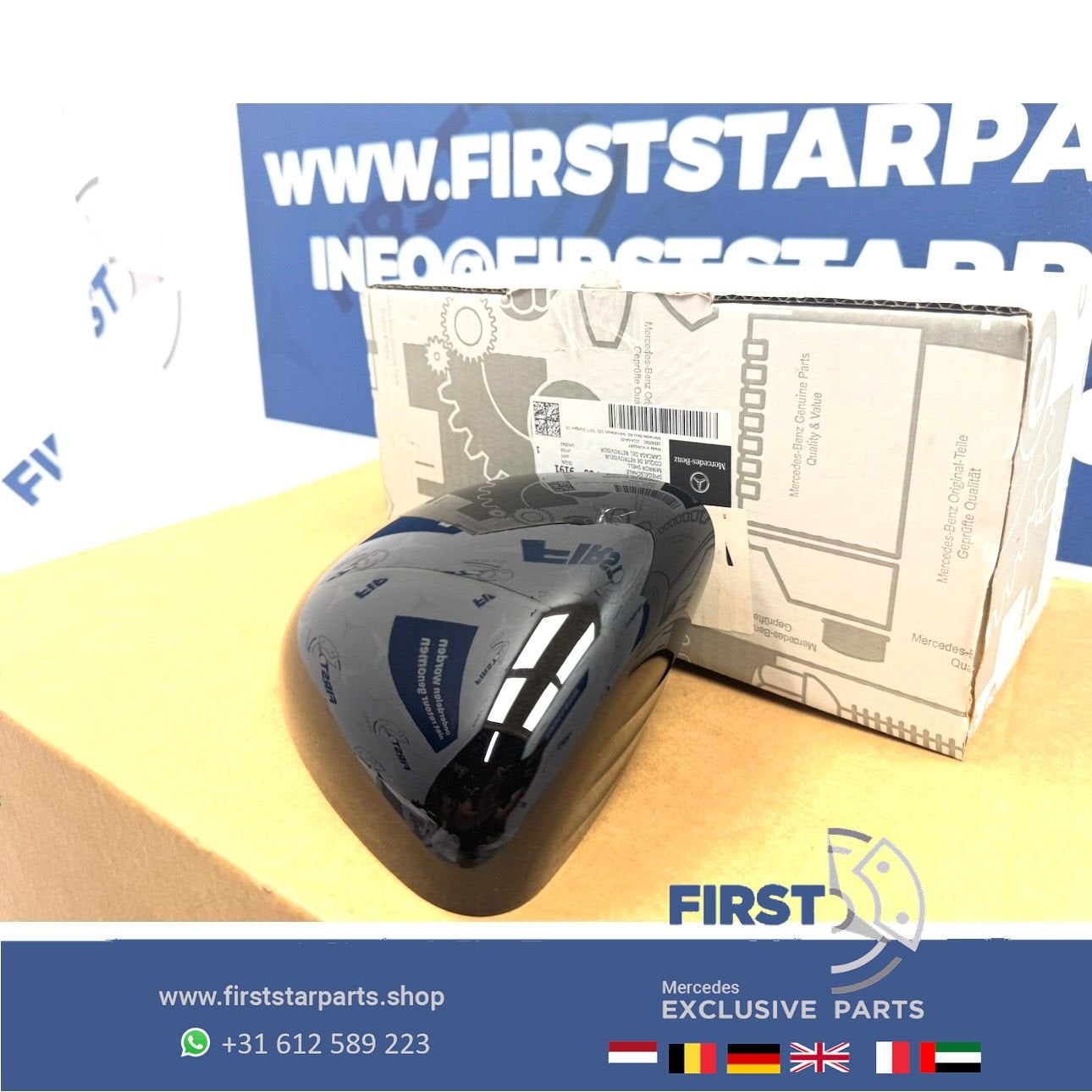 Mercedes spiegelkap W177 W118 H247 X247 W206 W236 W257 W214, Auto-onderdelen, Gebruikt, -, Ophalen of Verzenden, -
