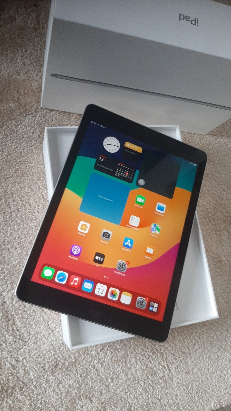 Apple Ipad 6e Generatie Space Grey Nieuwstaat!!, Computers en Software, Apple iPads, 10 inch, 32 GB, Apple iPad, Ophalen of Verzenden