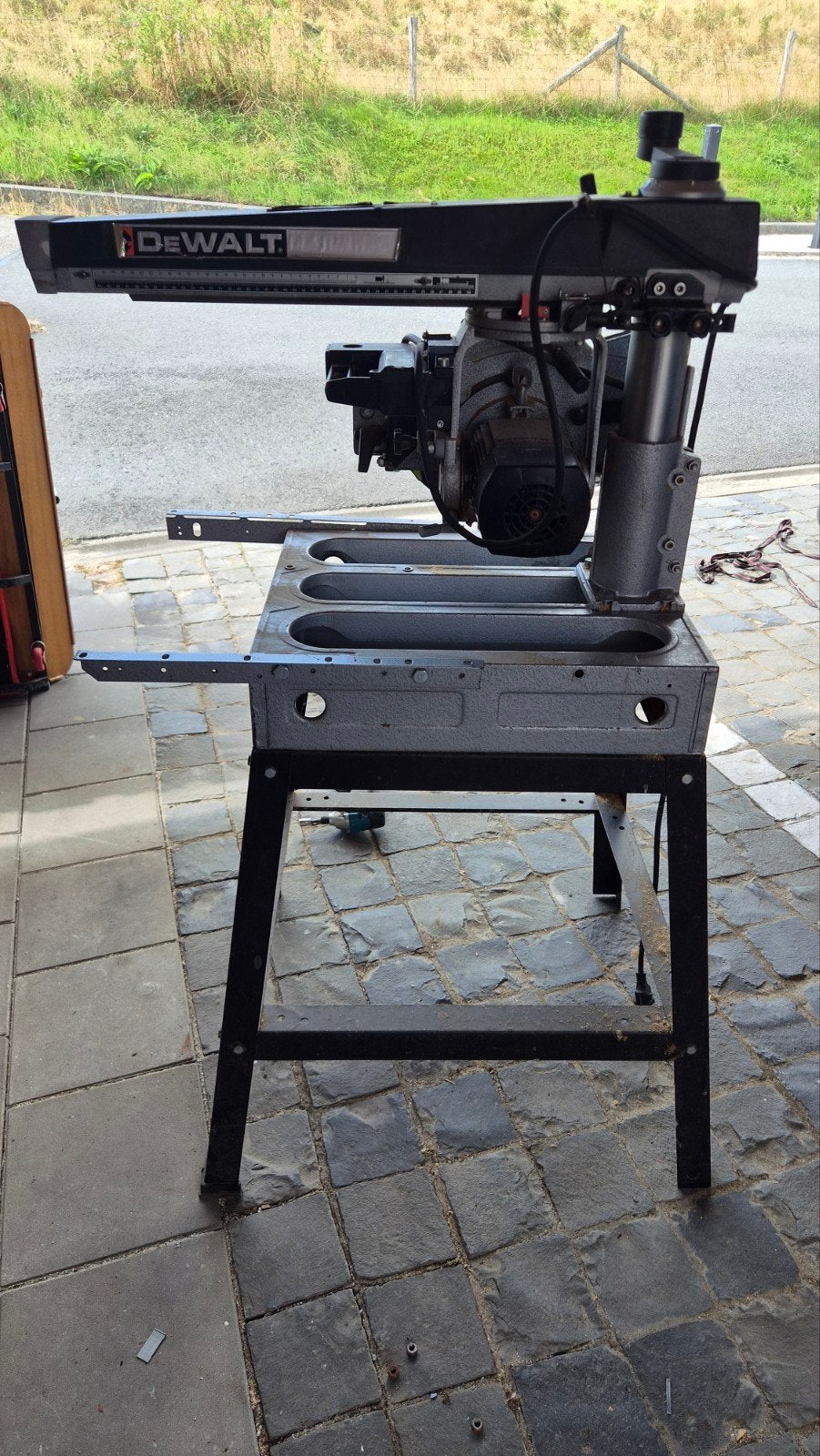 DeWalt DW 1251 Zaagtafel - Goed werkend, Ophalen, Gebruikt, DeWalt, 70 mm of meer