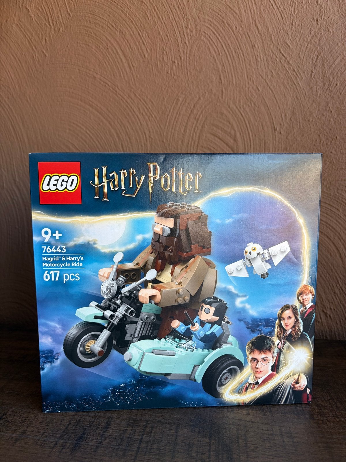 Retired LEGO Harry Potter 76443 Hagrid's Motorfietsrit Nieuw, Ophalen of Verzenden, Nieuw, Overige merken