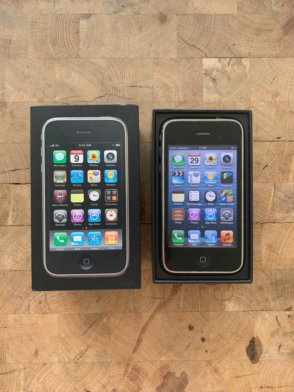 Iphone 3GS - 32gb - inclusief doosje, Telecommunicatie, Mobiele telefoons | Apple iPhone, Gebruikt, 32 GB, Zonder abonnement, Met simlock