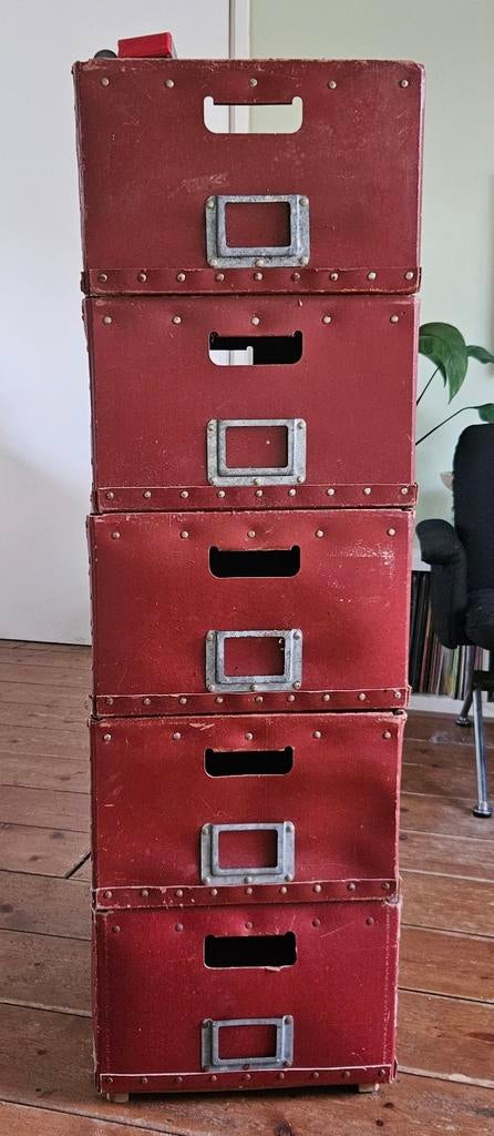 Industriële stapelbare transportkisten / atelieropslag / dec, Ophalen, Gebruikt, Minder dan 50 cm, Minder dan 50 cm