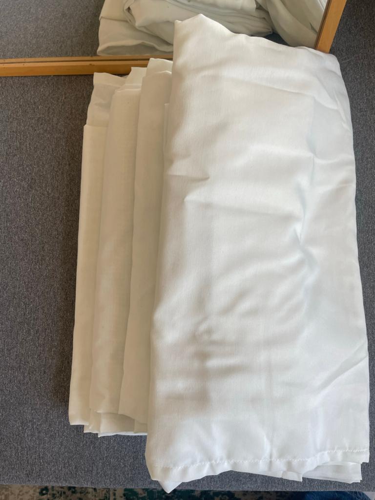 IKEA HILJA Gordijnen - Wit, 145x300 cm (4 stuks), Huis en Inrichting, Stoffering | Gordijnen en Lamellen, 100 tot 150 cm, 200 cm of meer