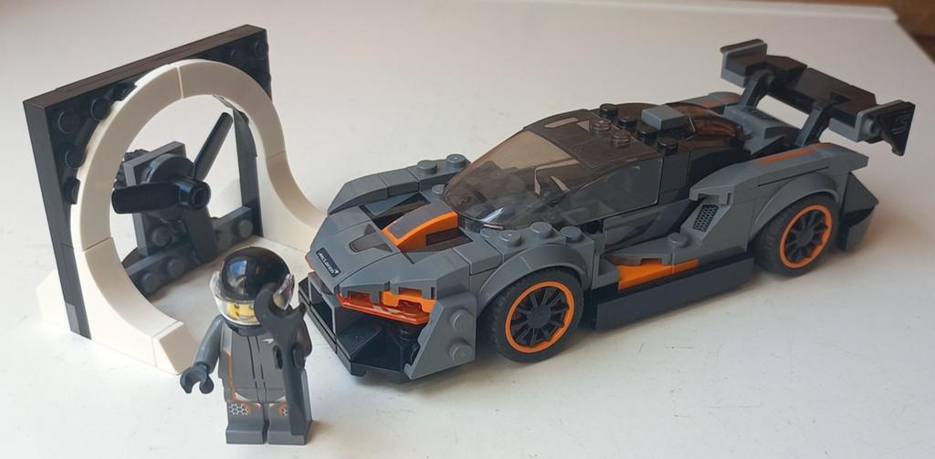 75892 Lego speed champions McLaren, Compleet, Lego, Zo goed als nieuw, Complete set