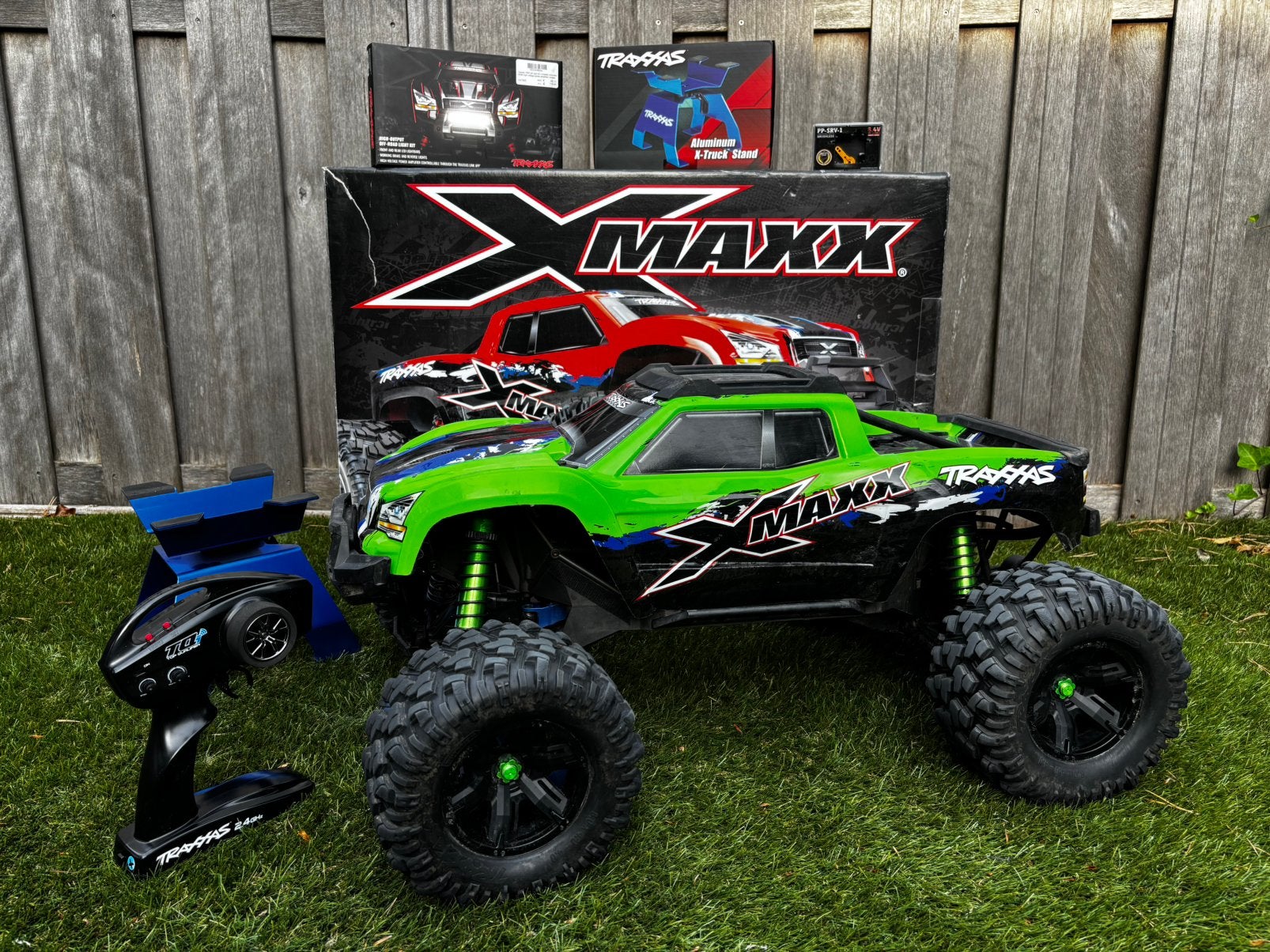 TRAXXAS X-Maxx 8S (Brushless servo), Gebruikt, Auto offroad, RTR (Ready to Run), Overige schalen