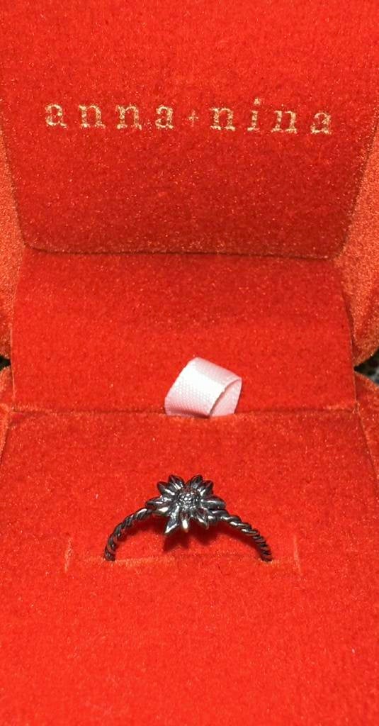 Anna+Nina ring, Ophalen of Verzenden, Dame, Zilver, Kleiner dan 17