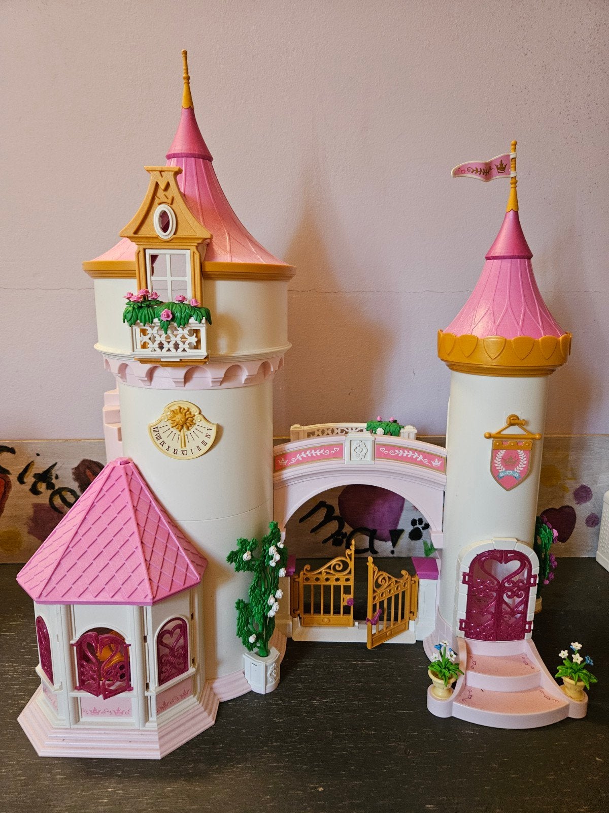 Playmobil Prinsessenkasteel met accessoires, Kinderen en Baby's, Ophalen, Complete set, Zo goed als nieuw, Kasteel/Fort