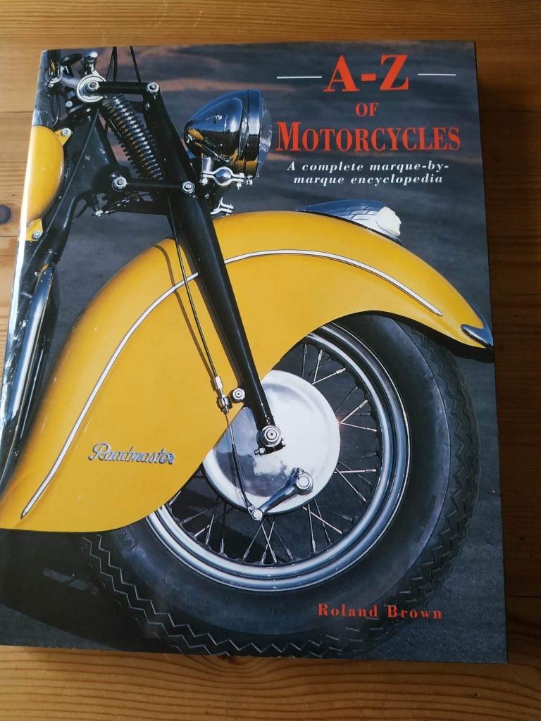 Boek motorfietsen 'A-Z of Motorcycles' Roland Brown, Ophalen of Verzenden, Zo goed als nieuw