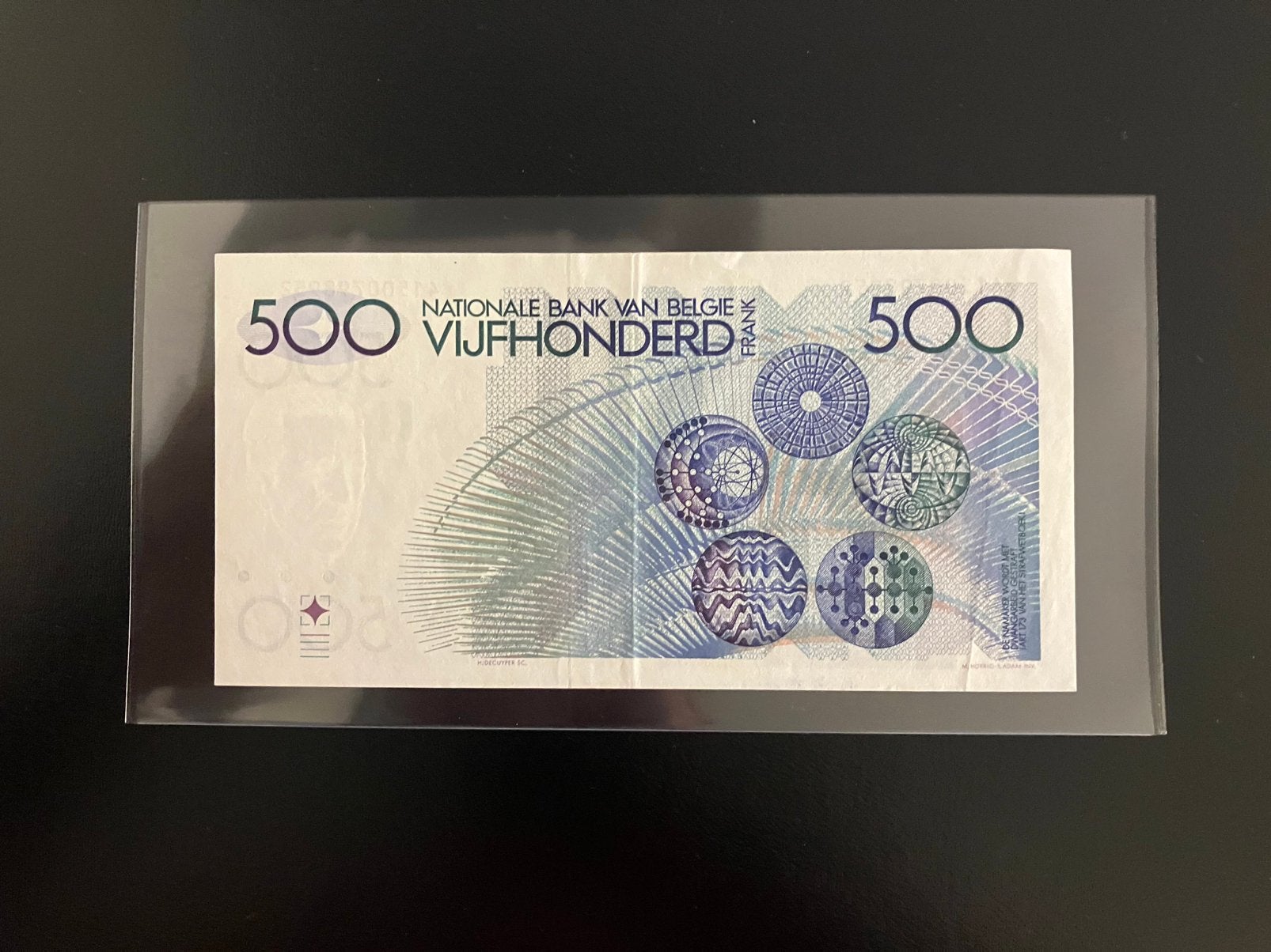 500 belgische francs - 1977/1979 - mooi biljet !!, Postzegels en Munten, Ophalen of Verzenden, Los biljet