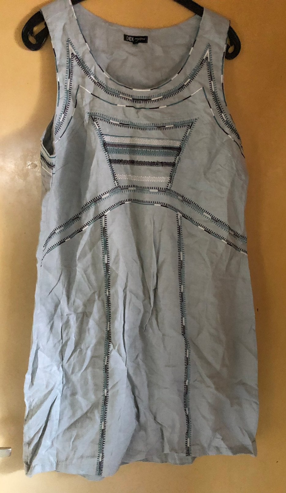 Didi jurk tuniek mt 40 42 als nieuw! Licht blauw, Kleding | Dames, Jurken, Maat 38/40 (M), Blauw, Ophalen of Verzenden, Zo goed als nieuw