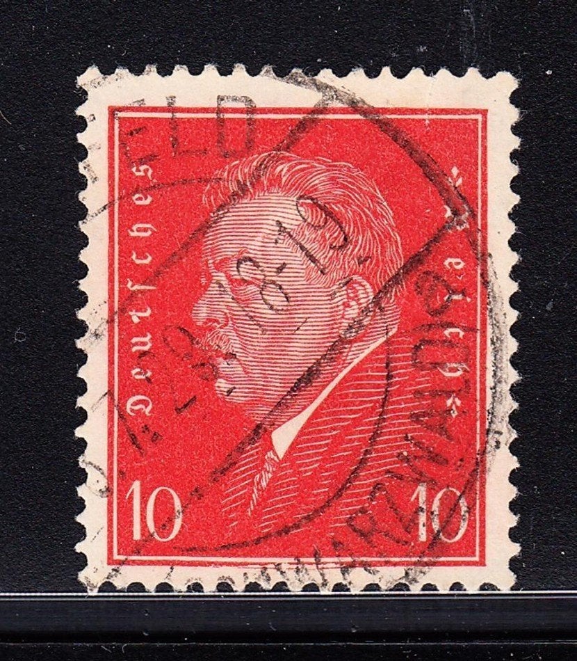 2560 - Duitse Rijk michel 413 gestempeld , Friedrich Ebert, Verzenden, Duitse Keizerrijk, Postfris