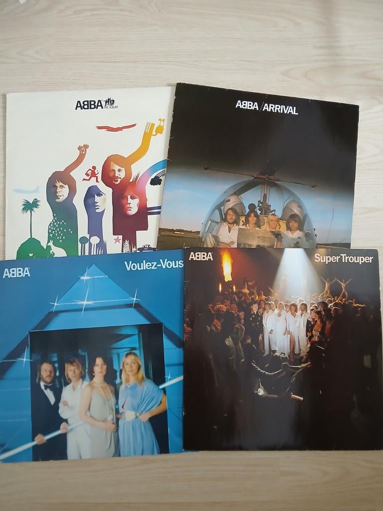 4 albums van Abba op Lp, Ophalen of Verzenden, Gebruikt, 12 inch