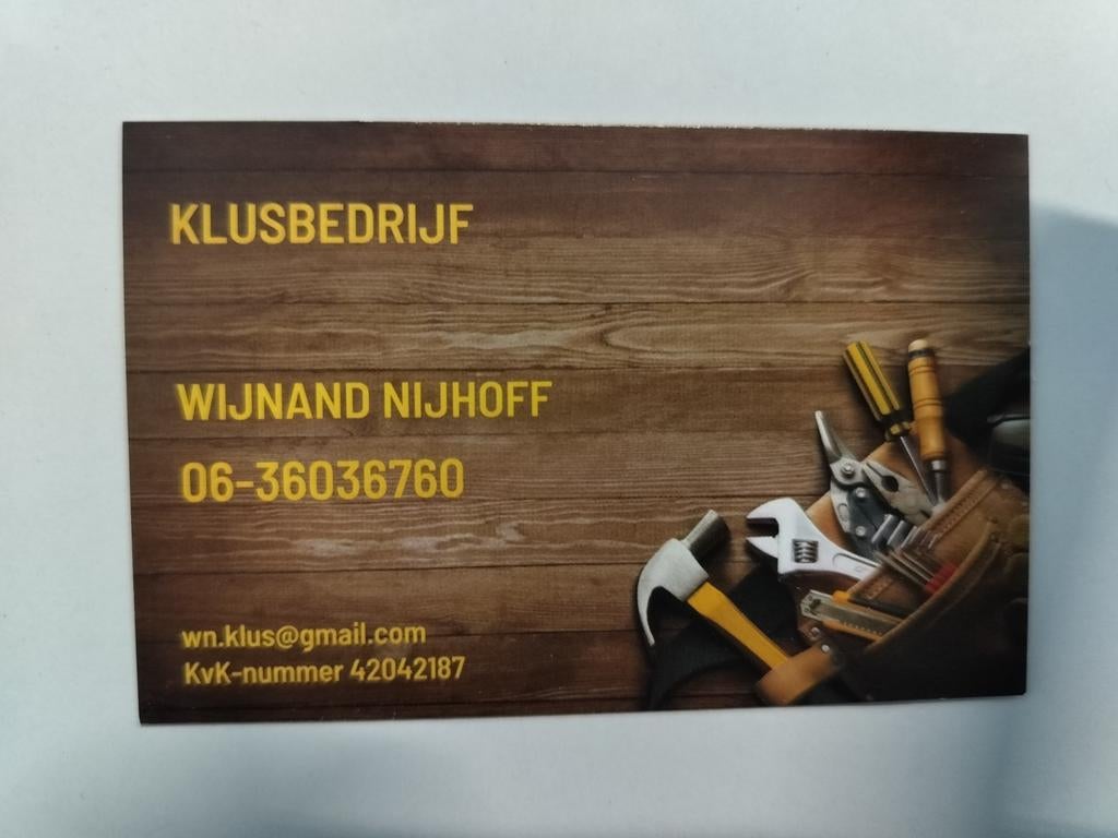 Klusbedrijf W/N voor de kleinere klusjes, Diensten en Vakmensen, Klussers en Klusbedrijven