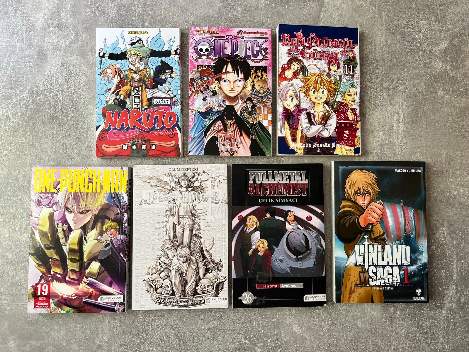 Diverse Manga’s Turks talig, Boeken, Strips | Comics, Meerdere comics, Ophalen of Verzenden, Zo goed als nieuw, Japan (Manga)