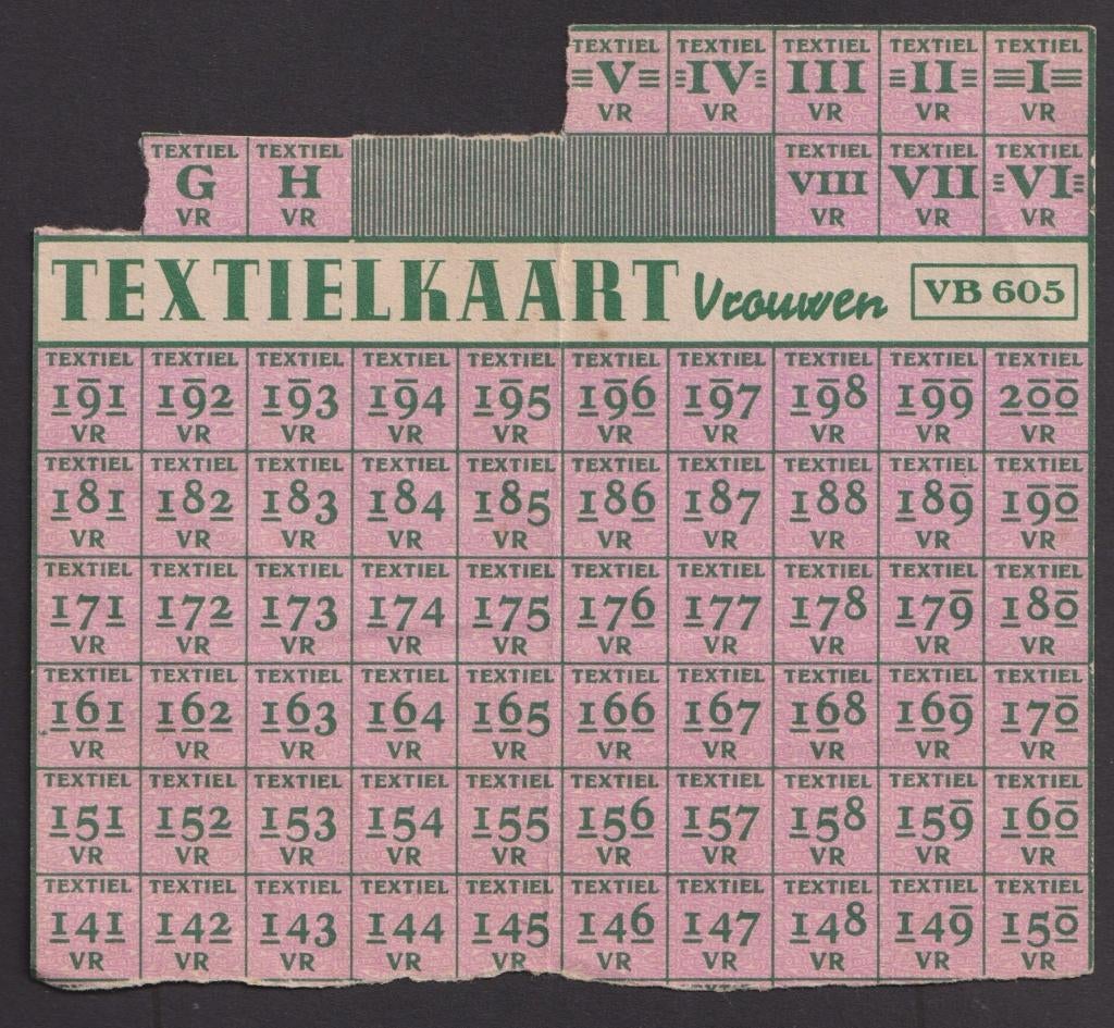 Distributiebonnen, Verzamelen, Ophalen of Verzenden, Gebruikt