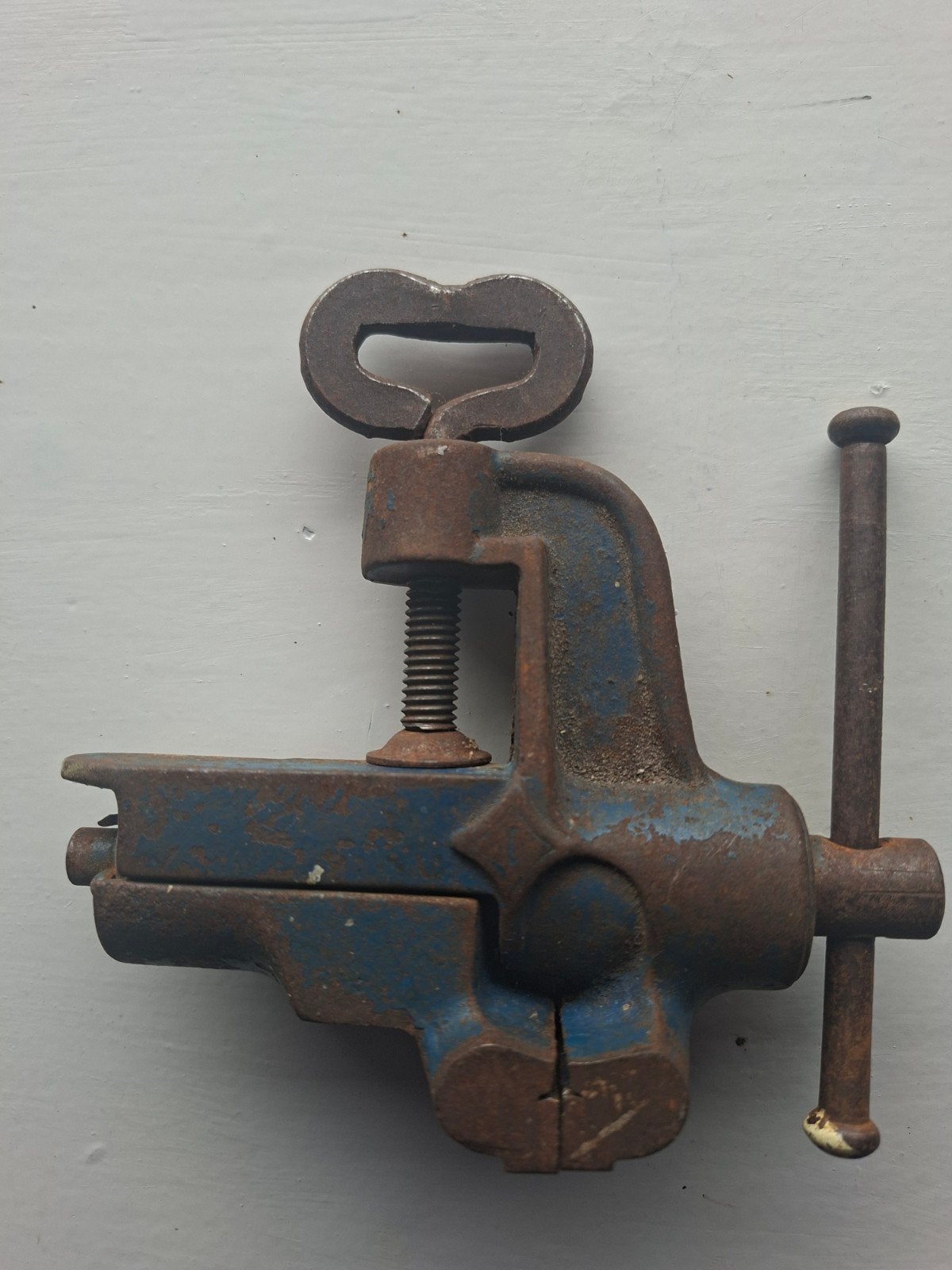 Bankschroef, klein model, Ophalen of Verzenden, Gebruikt, Bankschroef, Overige merken