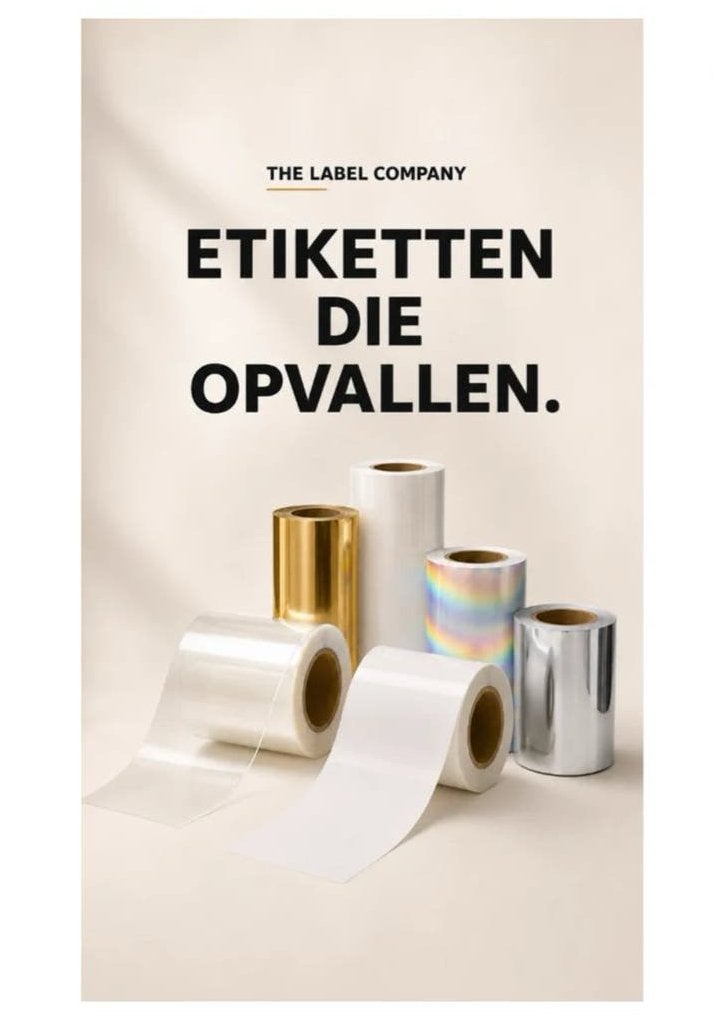 Polyjet Memjet Etiketten/Labels -> Goud, Holografic en meer!, Ophalen of Verzenden, Nieuw, Overige typen