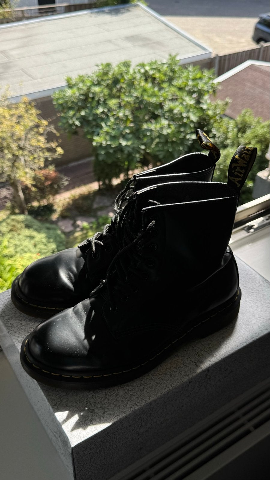 Dr. Martens 1460 Smooth Leren Laarzen Zwart, Kleding | Dames, Schoenen, Ophalen of Verzenden, Gedragen, Zwart, Lage of Enkellaarzen