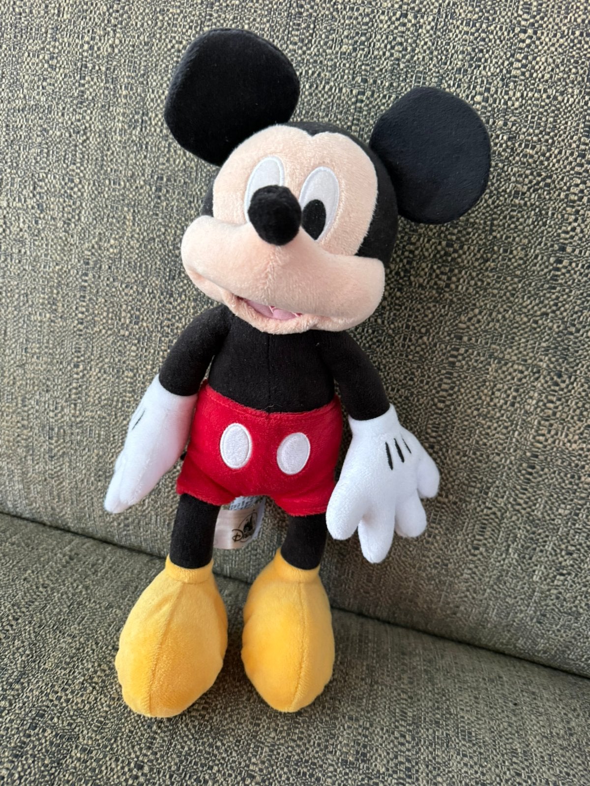 Mickey Mouse 25-30 cm, Ophalen of Verzenden, Zo goed als nieuw, Overige typen