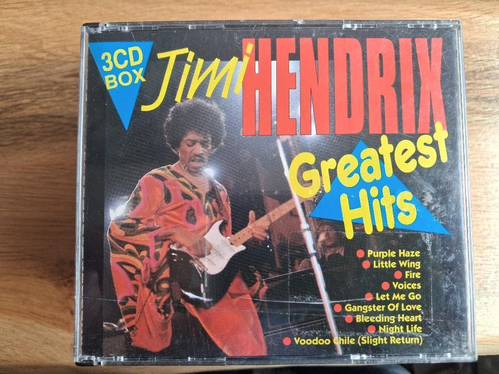 3 cd box JIMI HENDRIX - Greatest Hits., Ophalen of Verzenden, Zo goed als nieuw, Poprock