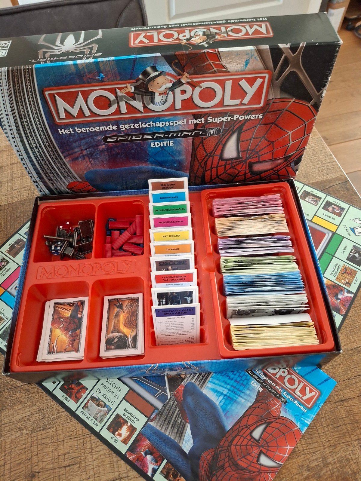 monopoly spiderman, Ophalen of Verzenden